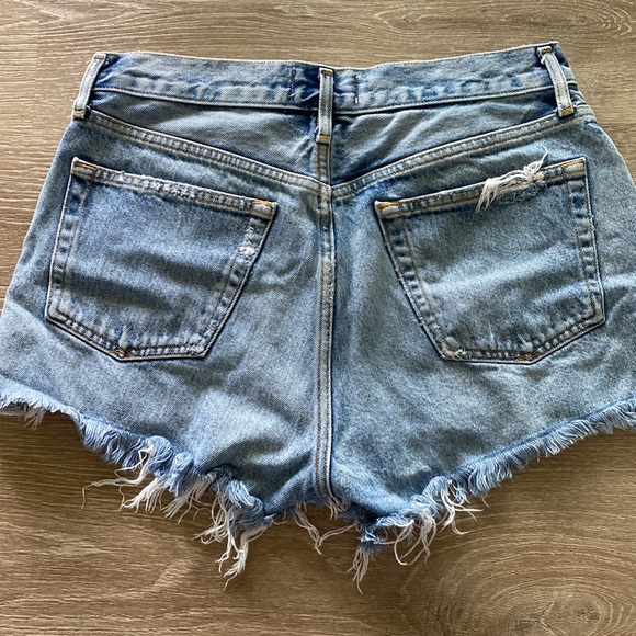 Agolde Parker Cut off Shorts - Picture 3 of 3